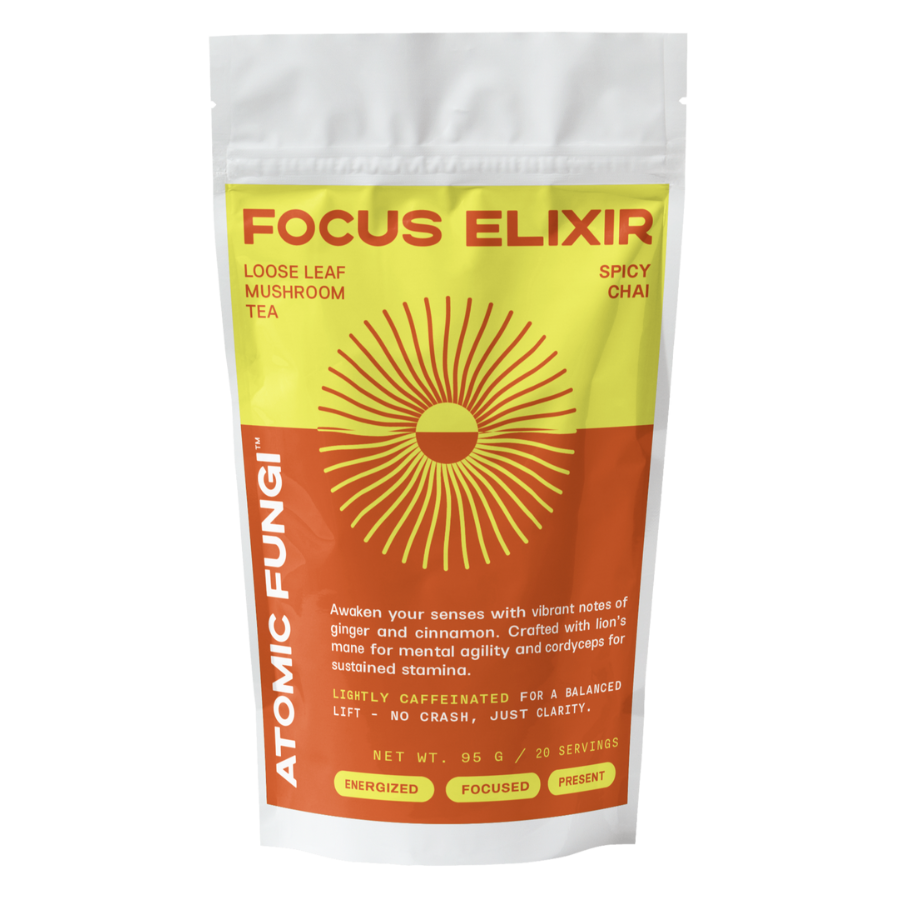 Focus Elixir - Spicy Chai Loose Leaf Mushroom Tea