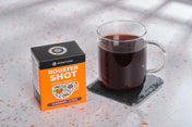 Booster Shot Functional Mushroom Tea - Elderberry Citrus Immunity Blend with Turkey Tail & Reishi - Herbal Wellness Tea