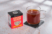Focus Elixir Functional Mushroom Tea - Spicy Chai Cognitive Enhancement Blend with Lion's Mane & Cordyceps - Natural Brain Support Tea