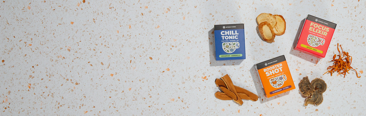 Atomic Fungi | Premium Herbal Tea with Superpowers