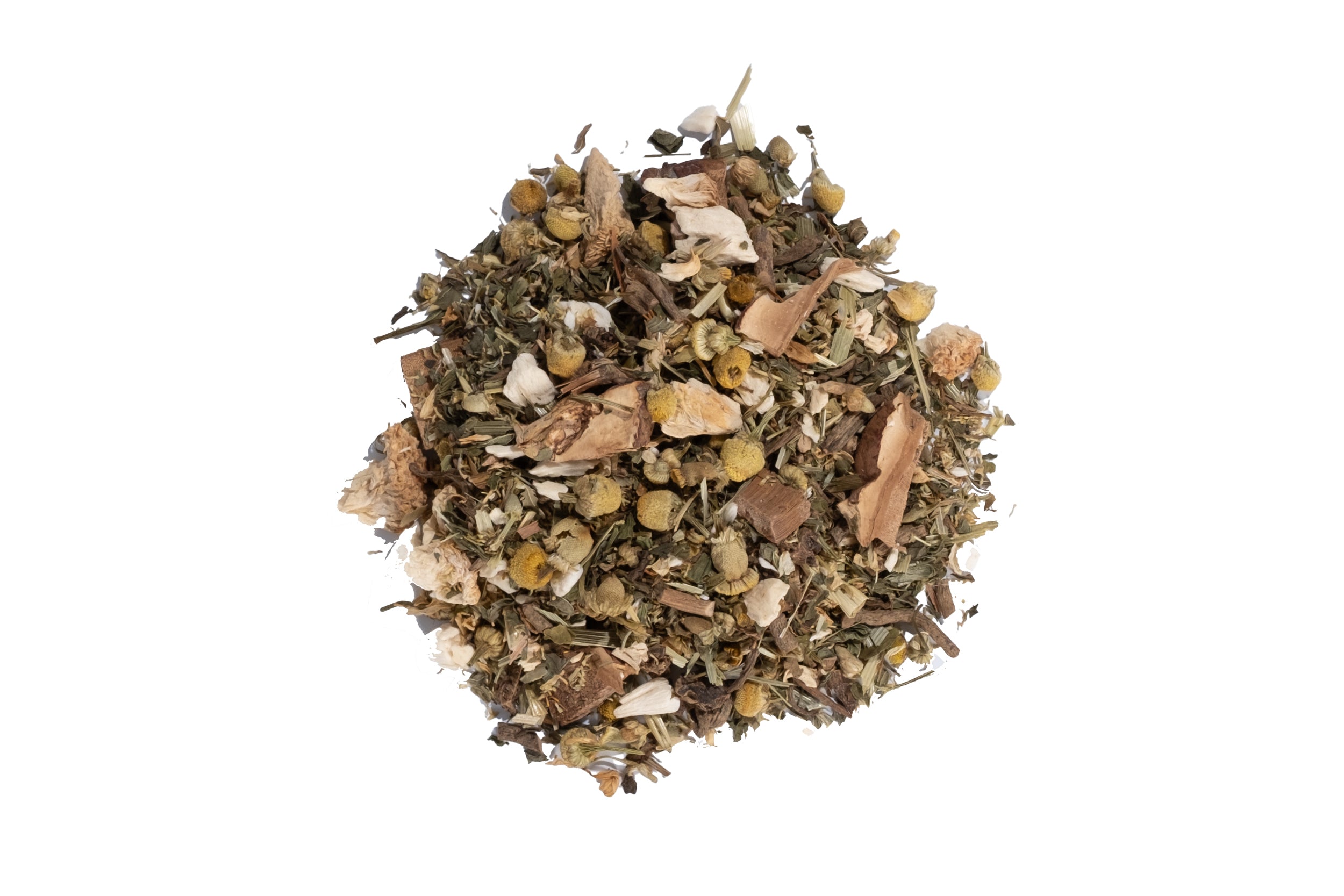 Chill Tonic Functional Mushroom Tea - Spearmint Chamomile Relaxation Blend with Reishi & Calming Herbs - Caffeine-Free Evening Wellness Tea